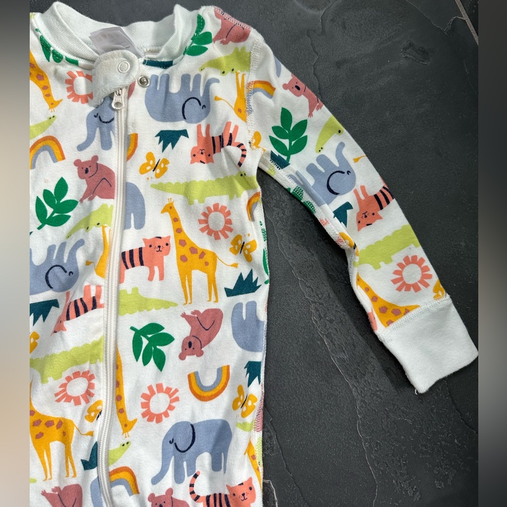 Hanna Andersson Night Night Sleeper In Organic Cotton, size 2T good condition - Picture 3 of 7